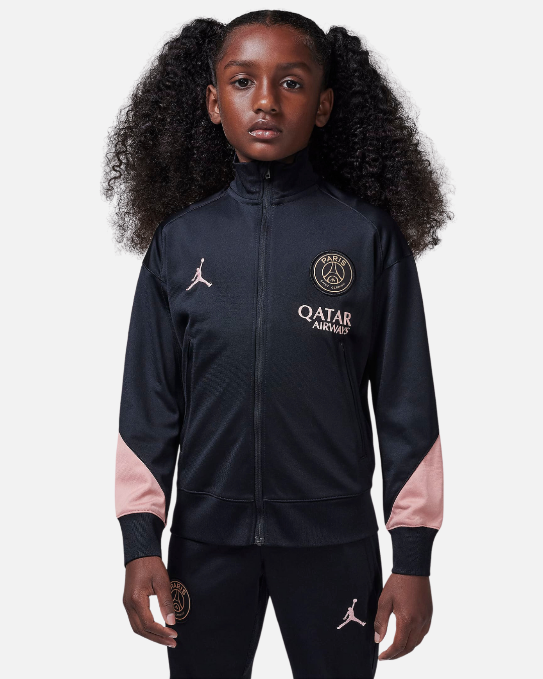 Survêtement PSG Junior 2024/2025 - Noir/Rose