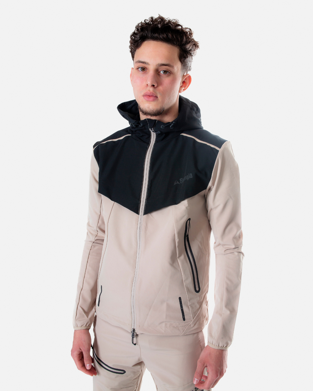 Survêtement Scampia Scalare - Beige/Noir