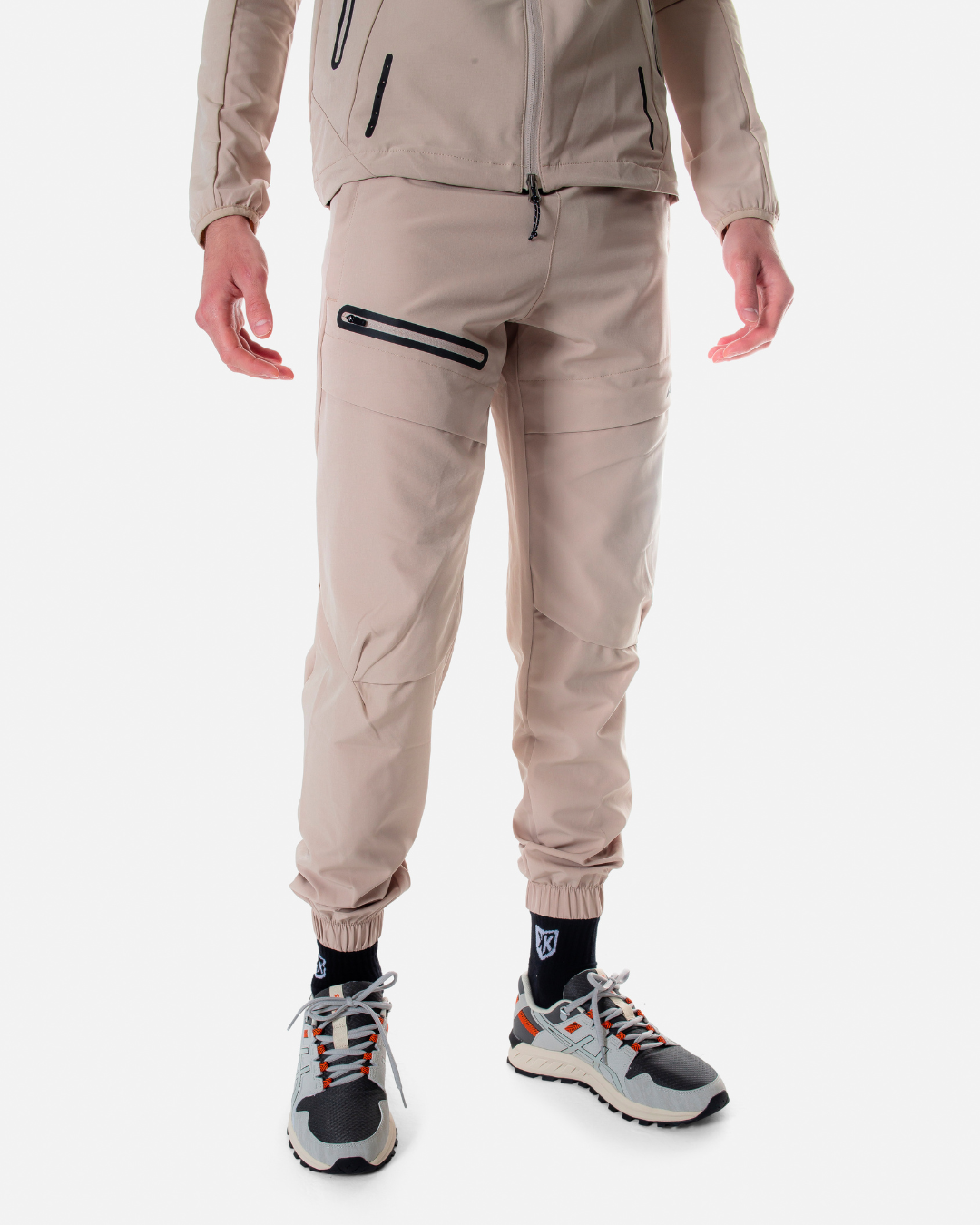 Survêtement Scampia Scalare - Beige/Noir