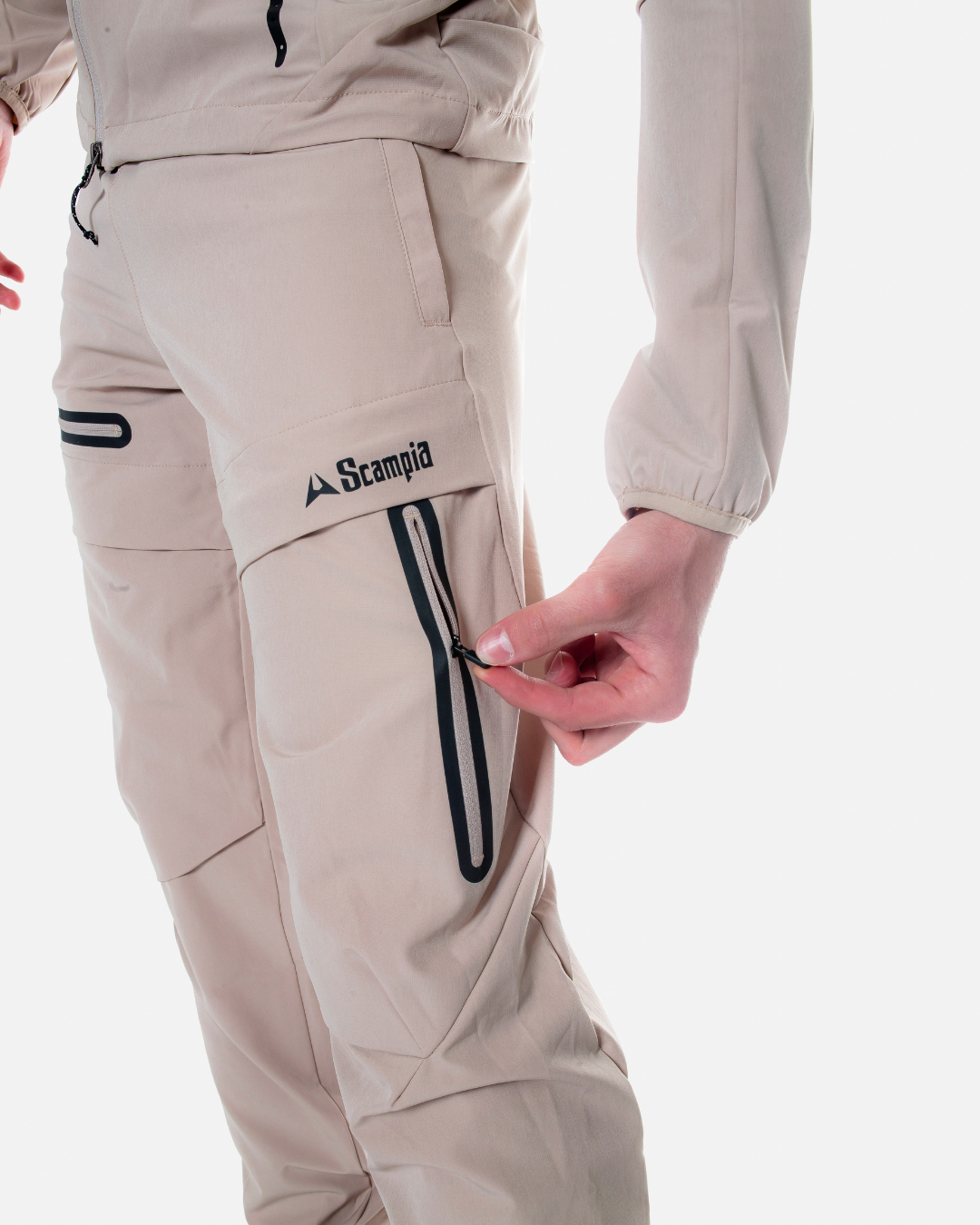 Survêtement Scampia Scalare - Beige/Noir