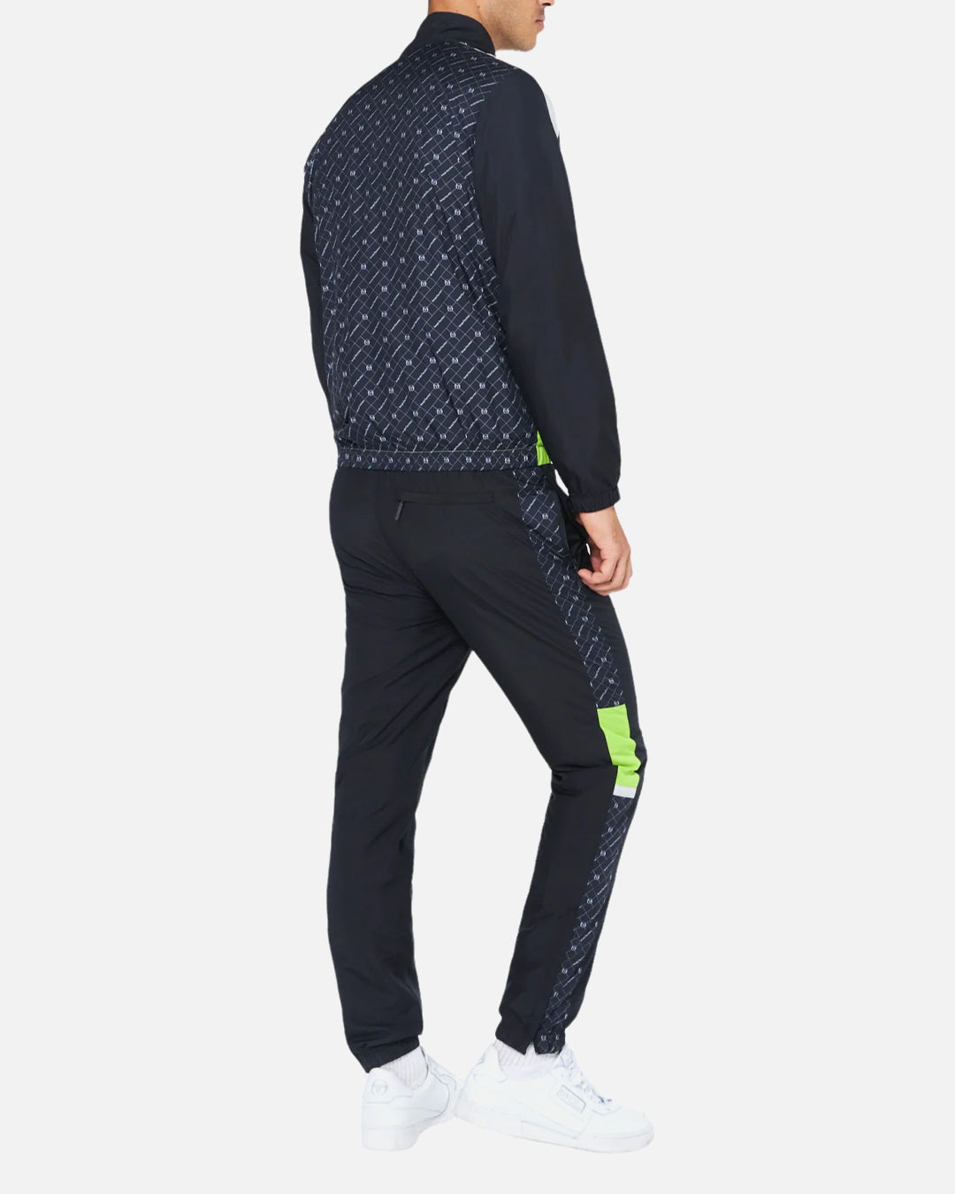 Survêtement Sergio Tacchini Replica - Noir/Bleu/Jaune