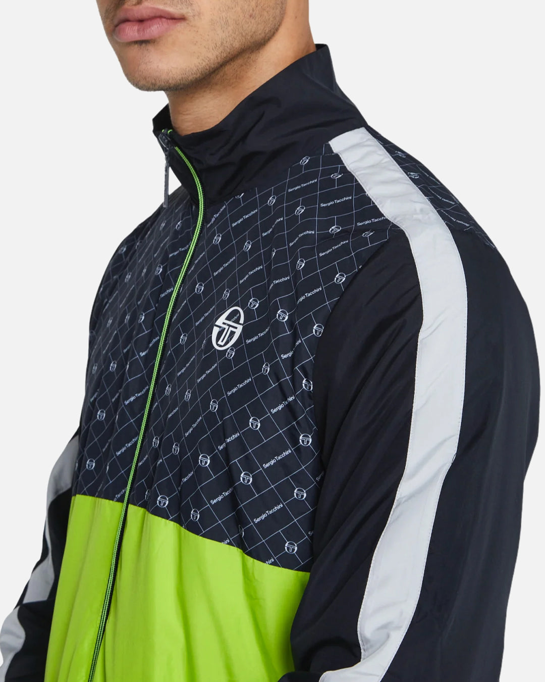 Survêtement Sergio Tacchini Replica - Noir/Bleu/Jaune