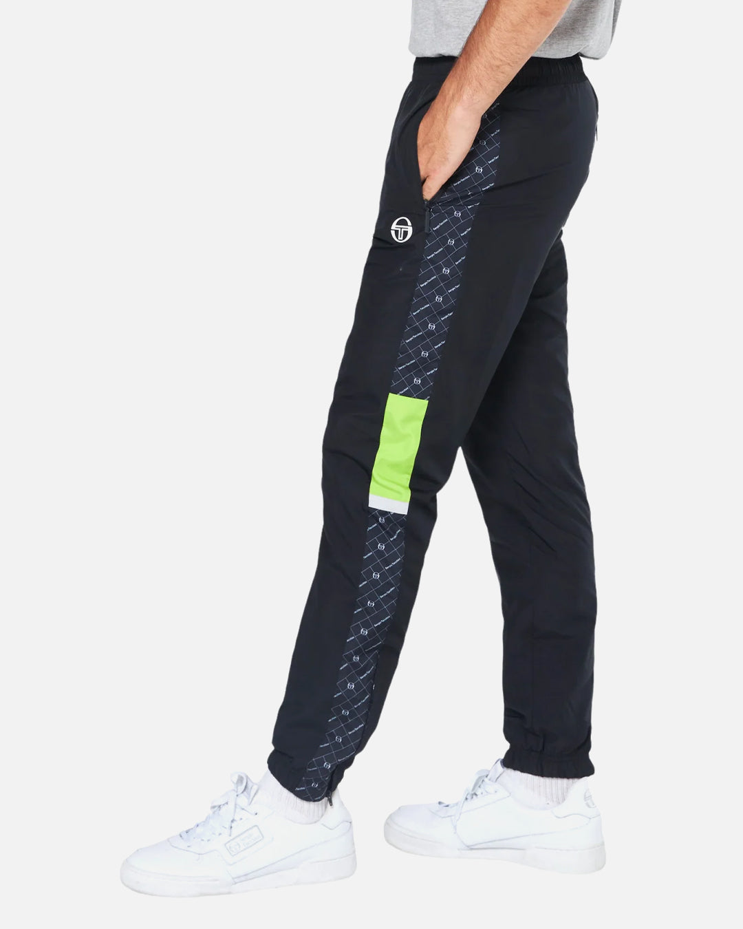 Survêtement Sergio Tacchini Replica - Noir/Bleu/Jaune