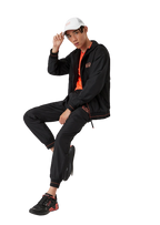 Survêtement capuche Emporio Armani EA7 Ventus 7 - Noir/Orange