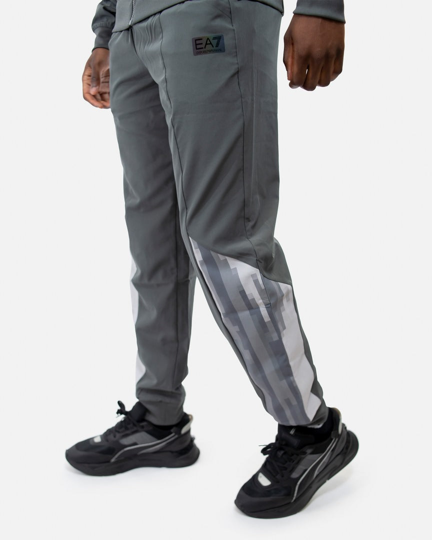 Survêtement Emporio Armani EA7 - Gris/Blanc