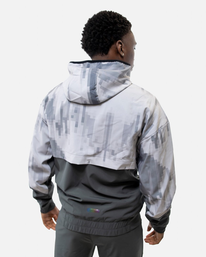 Survêtement Emporio Armani EA7 - Gris/Blanc