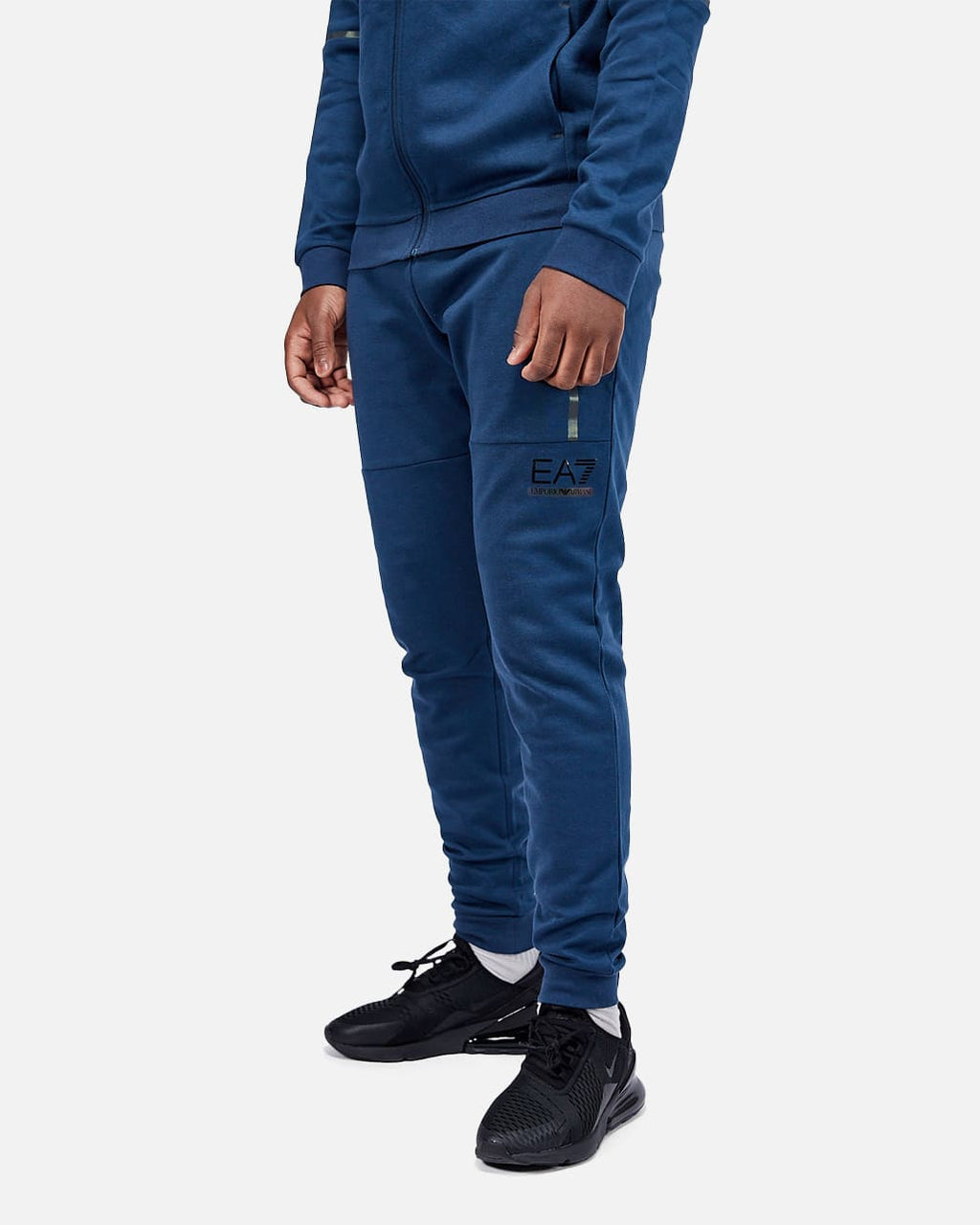 Survêtement EA7 Tracksuit Hoodie Ventus 7 - Bleu