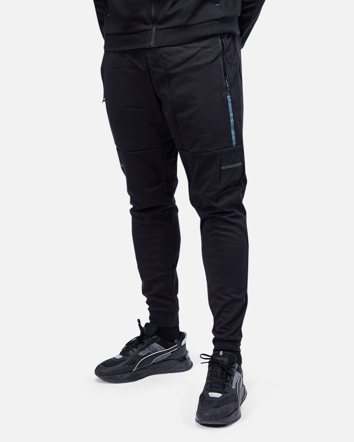 Survêtement EA7 Tracksuit Hoodie Ventus 7 - Noir