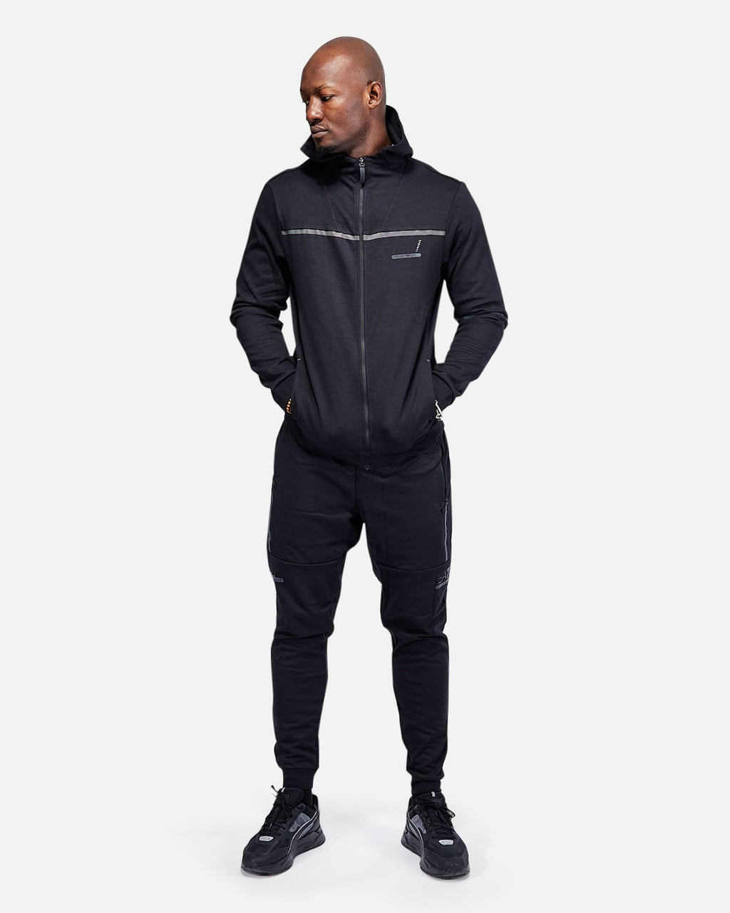 Survêtement EA7 Tracksuit Hoodie Ventus 7 - Noir