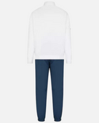 Survêtement Emporio Armani EA7 Tennis Pro - Blanc/Bleu