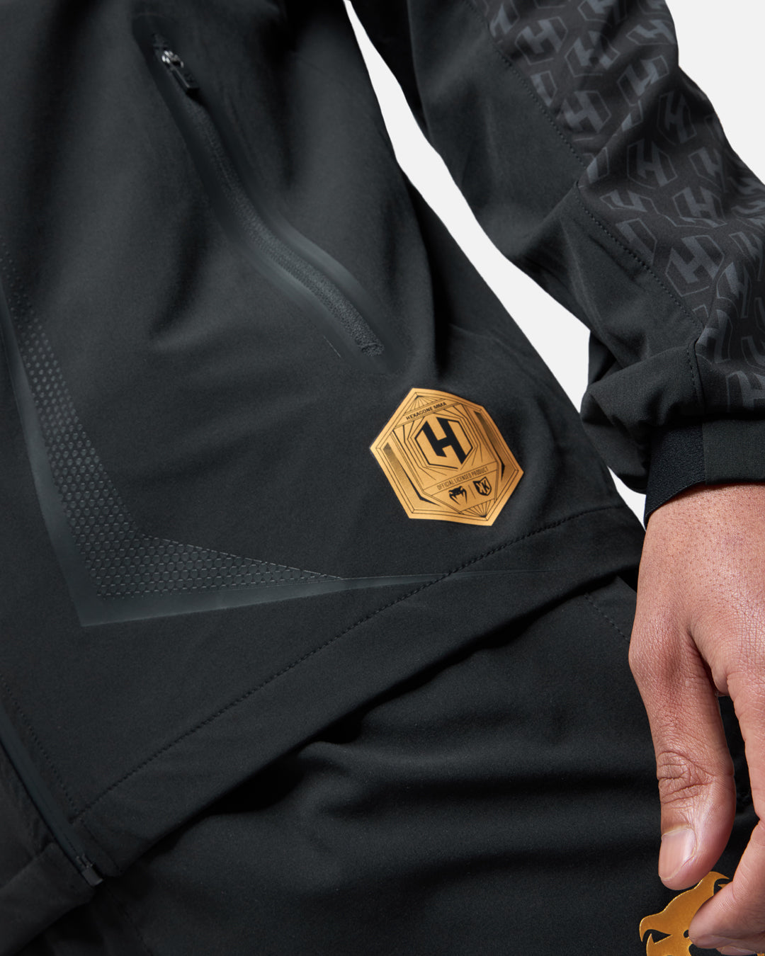 Survêtement FK x Venum Hexagone MMA - Noir/Doré