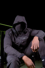 Survêtement Scampia Running Gara Cagoule intégrée - Noir