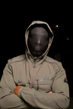 Survêtement Scampia Running Gara Cagoule intégrée - Kaki