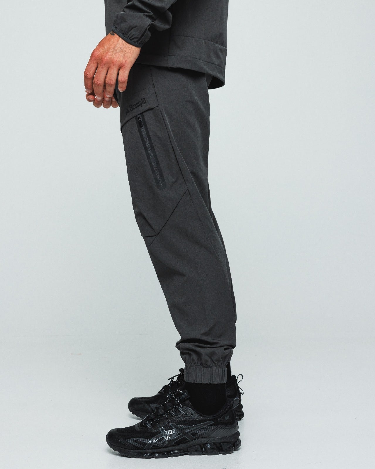 Survêtement Scampia Scalare - Gris/Noir