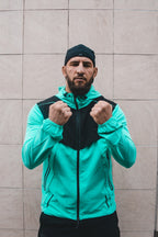 Survêtement Scampia Running Scalare - Menthe/Noir