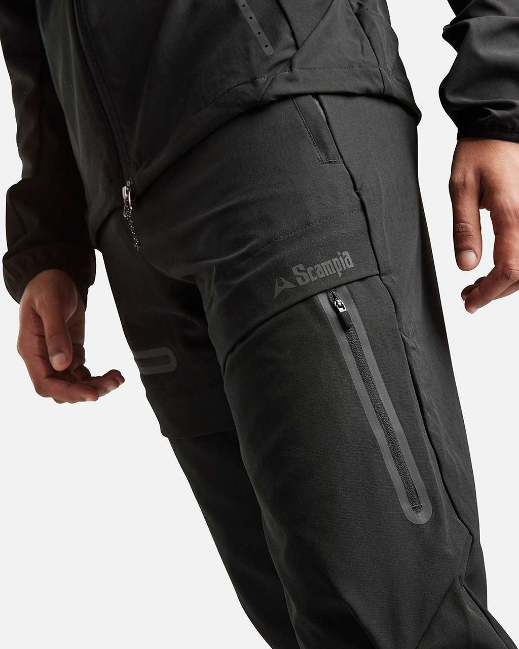 Survêtement Scampia Running Scalare - Noir