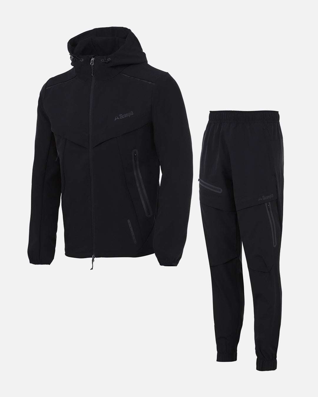 Survêtement Scampia Running Scalare - Noir