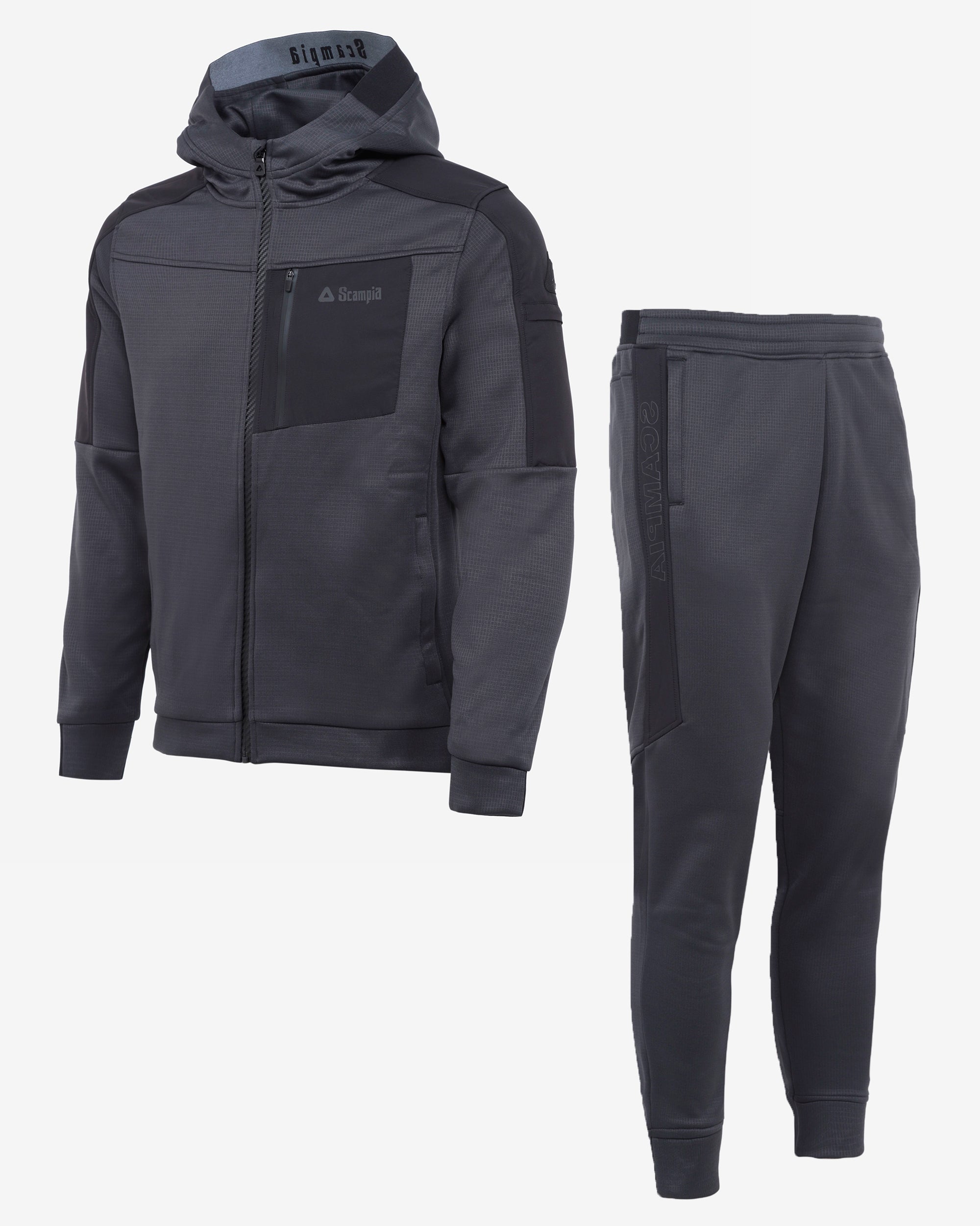 Survêtement Scampia Scuro - Gris/Noir