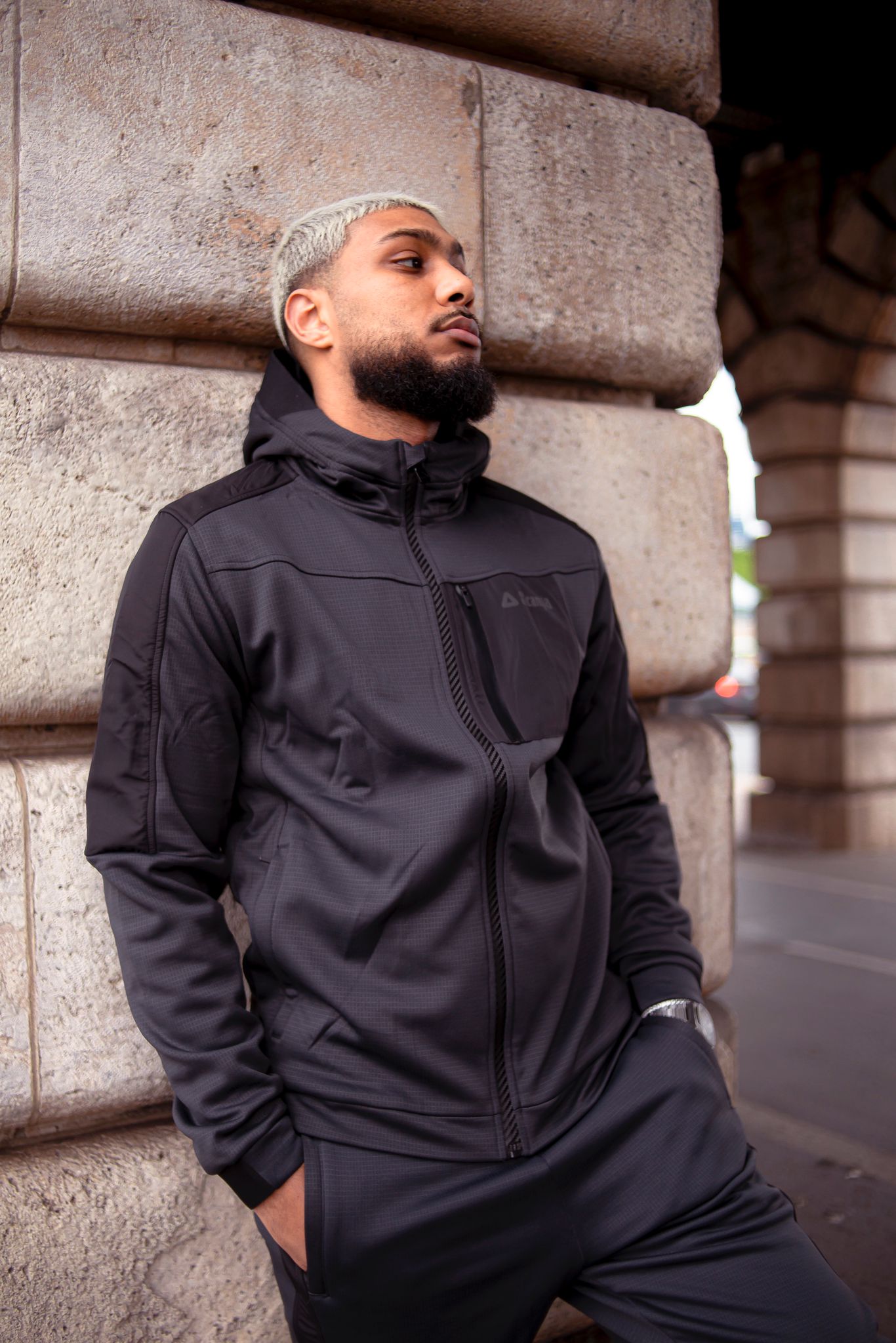 Survêtement Scampia Scuro - Gris/Noir