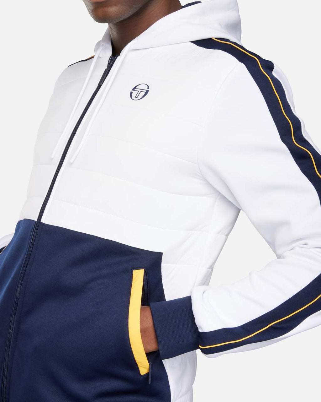 Survêtement Sergio Tacchini Innesto - Marine/Blanc