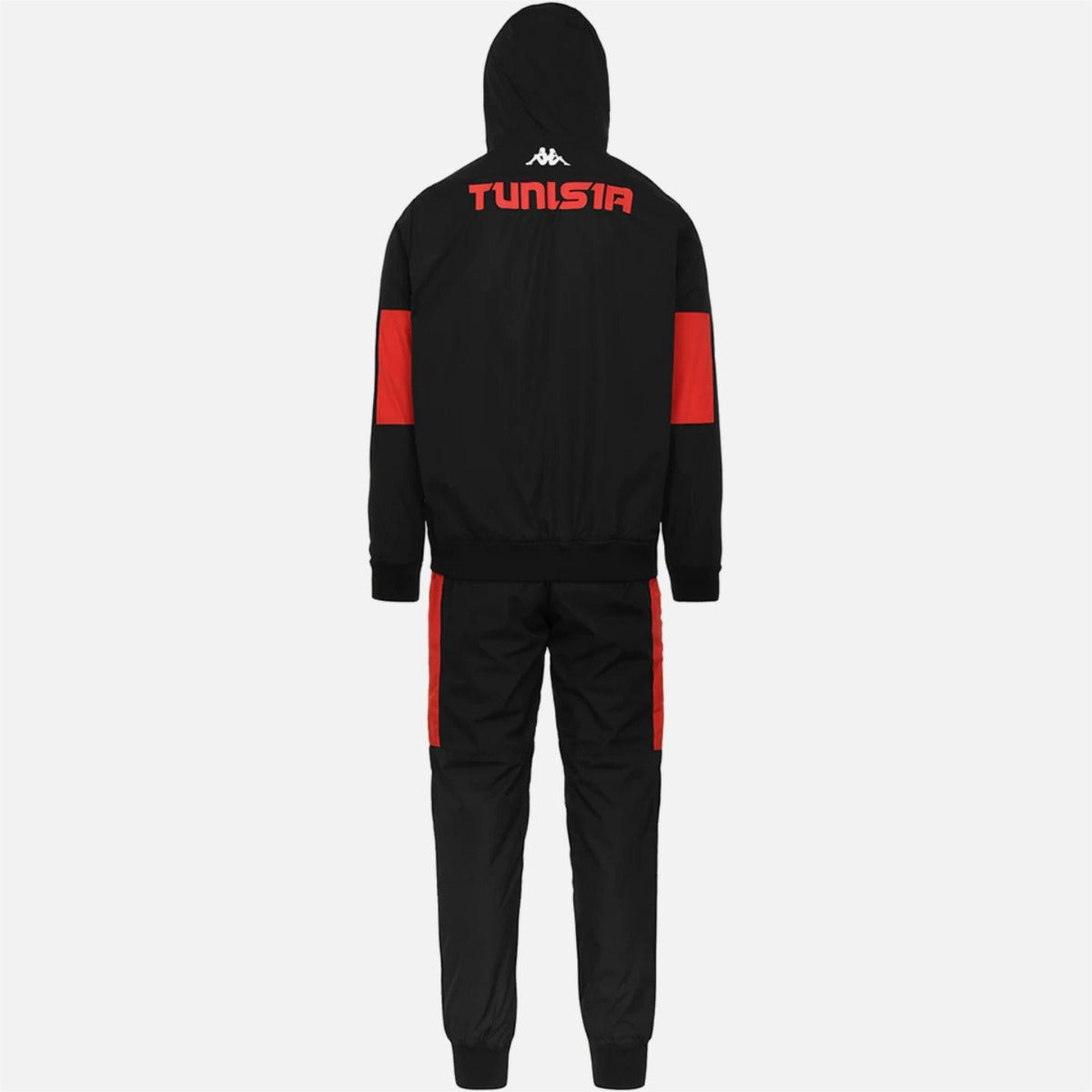 Survêtement Tunisie 2022 - Noir/Rouge