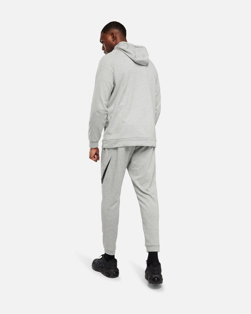 Sweat a capuche Nike Running Dry Graphic - Gris/Noir