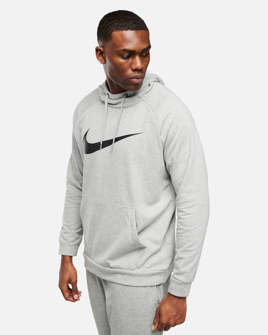 Sweat a capuche Nike Running Dry Graphic - Gris/Noir
