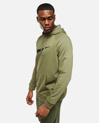 Sweat a capuche Nike Running Dry Graphic - Kaki/Noir