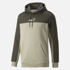 Sweat à capuche Puma - Beige/Kaki