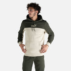 Sweat à capuche Puma - Beige/Kaki