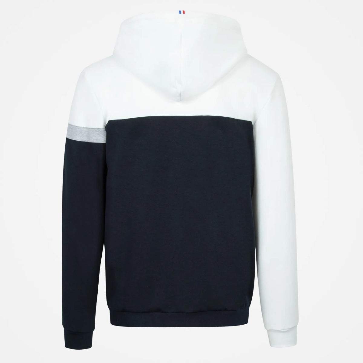 Veste à Capuche Zippé Le Coq Sportif Saison - Bleu/Gris/Blanc