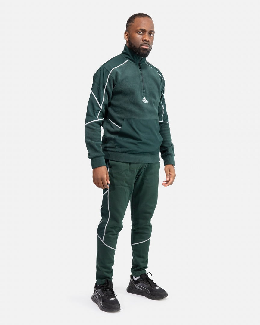 Sweat Adidas Essentials Réfléchissant - Vert