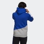 Sweat Capuche Adidas Sportswear Colorblock - Bleu/Gris