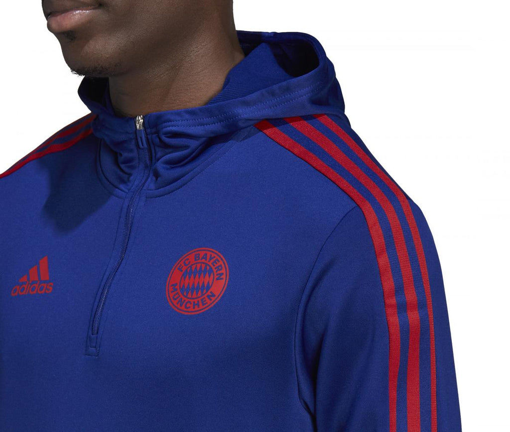 Sweat à capuche Bayern Munich - Bleu/Rouge