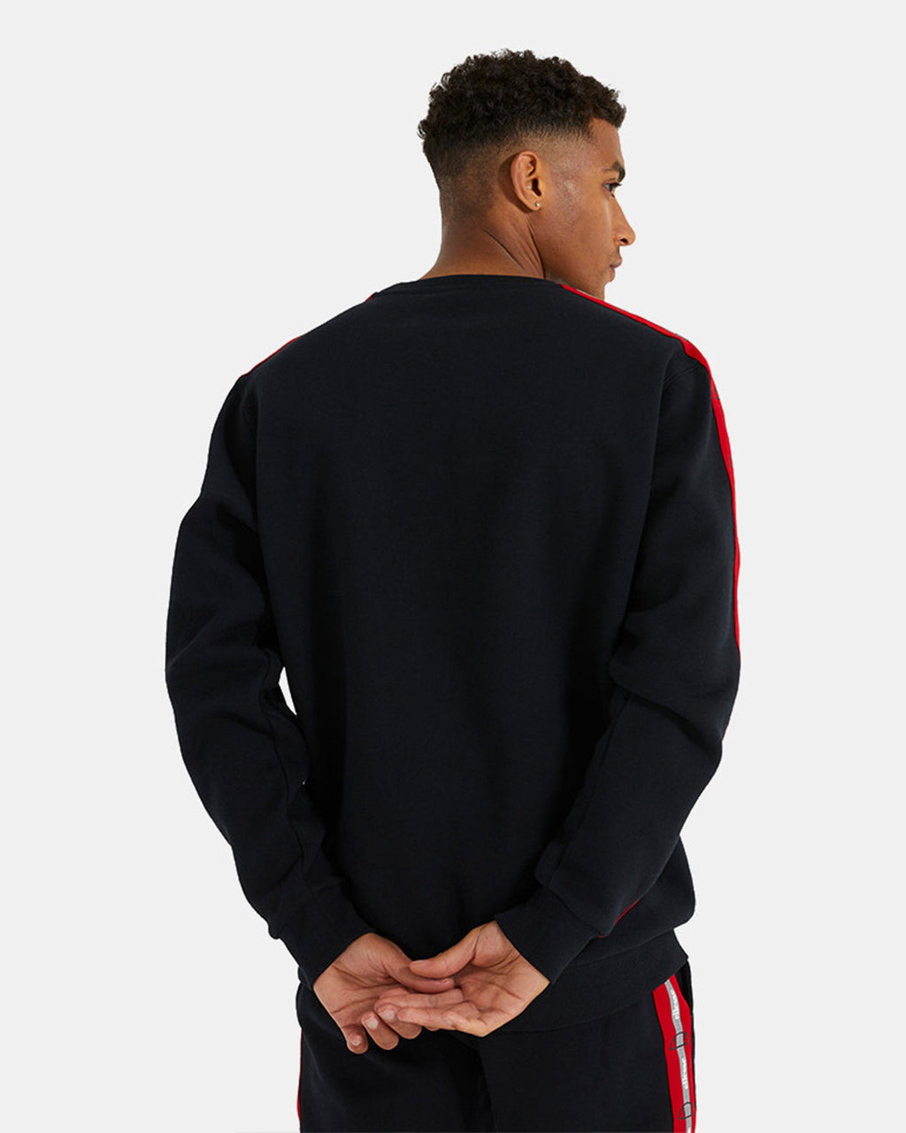 Sweat à capuche Ellesse Ellena - Noir/Rouge/Gris