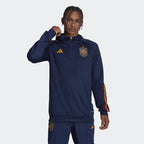 Sweat à capuche Espagne - Bleu/Rouge/orange