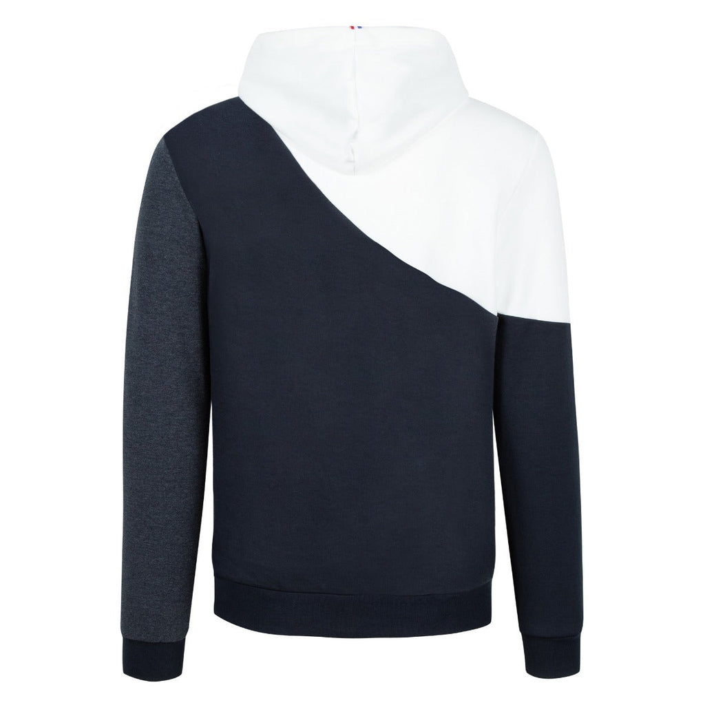 Sweat Capuche Le Coq Sportif Saison - Bleu/Blanc