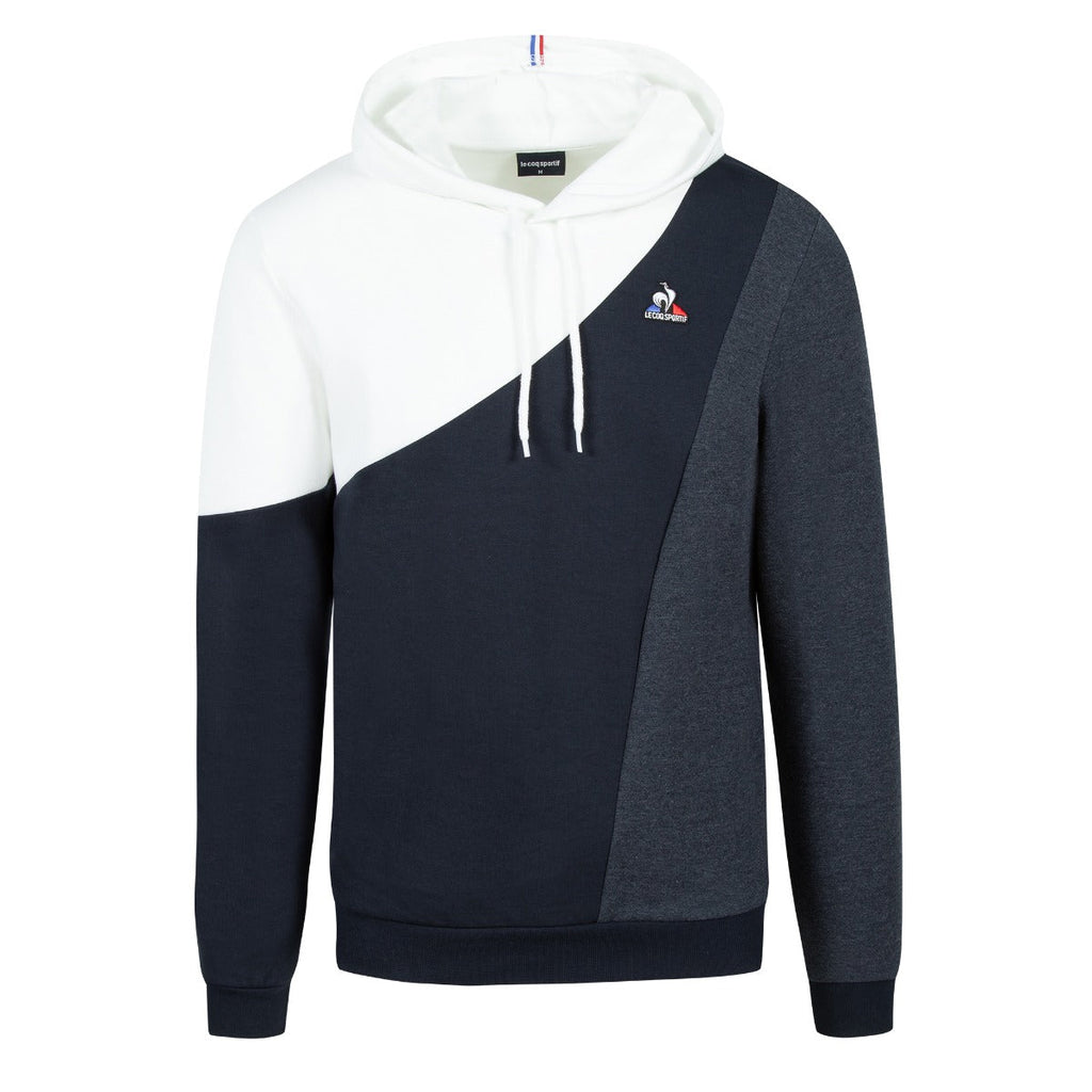 Sweat Capuche Le Coq Sportif Saison - Bleu/Blanc