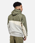 Sweat à capuche Milan AC - Kaki/Gris