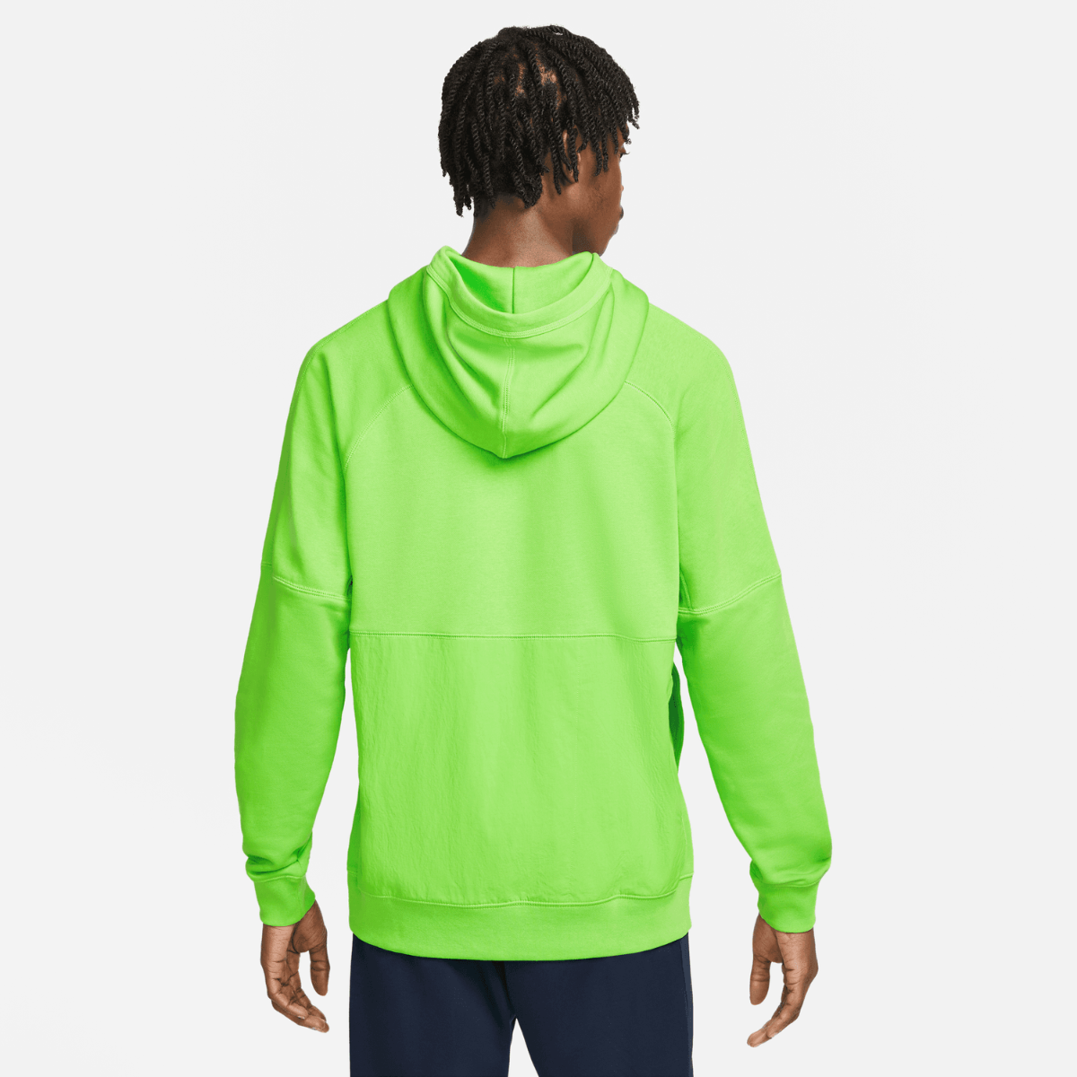 Sweat à Capuche Nigeria - Vert/Blanc