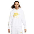 Sweat à capuche Nike Air Fleece - Blanc/Doré