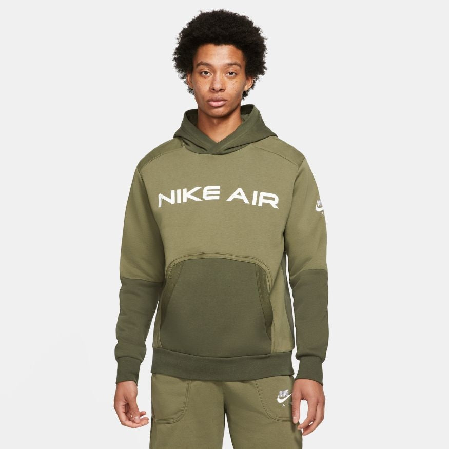 Sweat à capuche Nike Air Fleece - Kaki