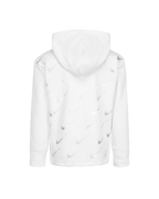 Sweat à capuche Nike Fleece Enfant - Blanc/Gris