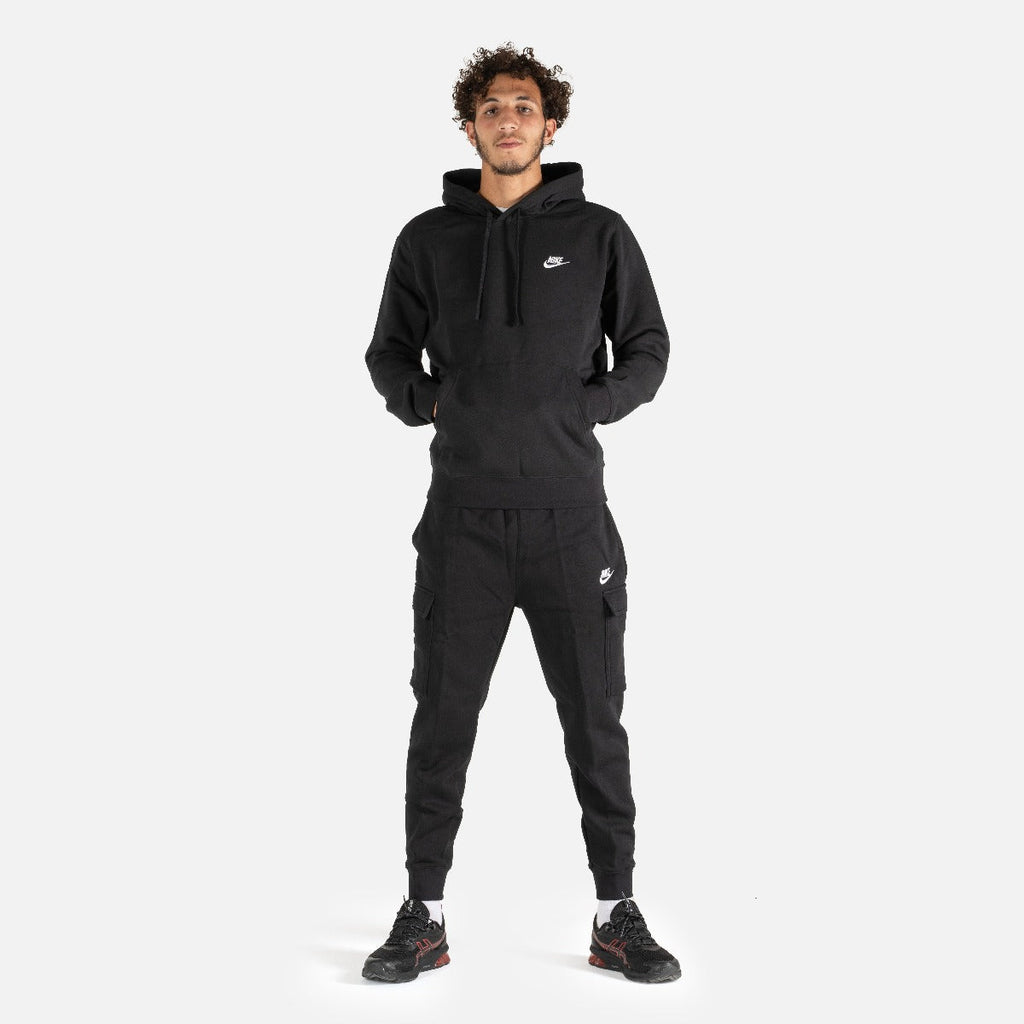 Sweat capuche Nike Sportswear Club fleece - Noir