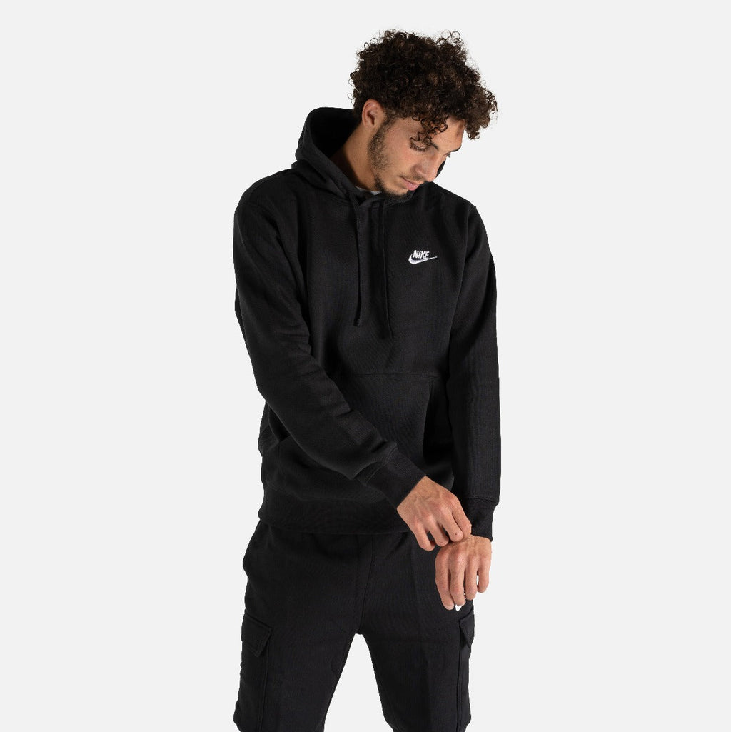 Sweat capuche Nike Sportswear Club fleece - Noir