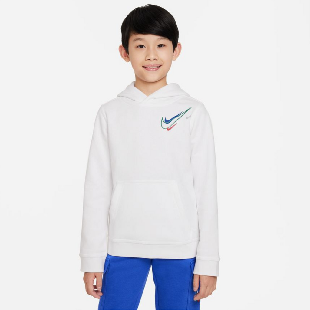 Sweat à Capuche Nike Tech Fleece Junior - Blanc