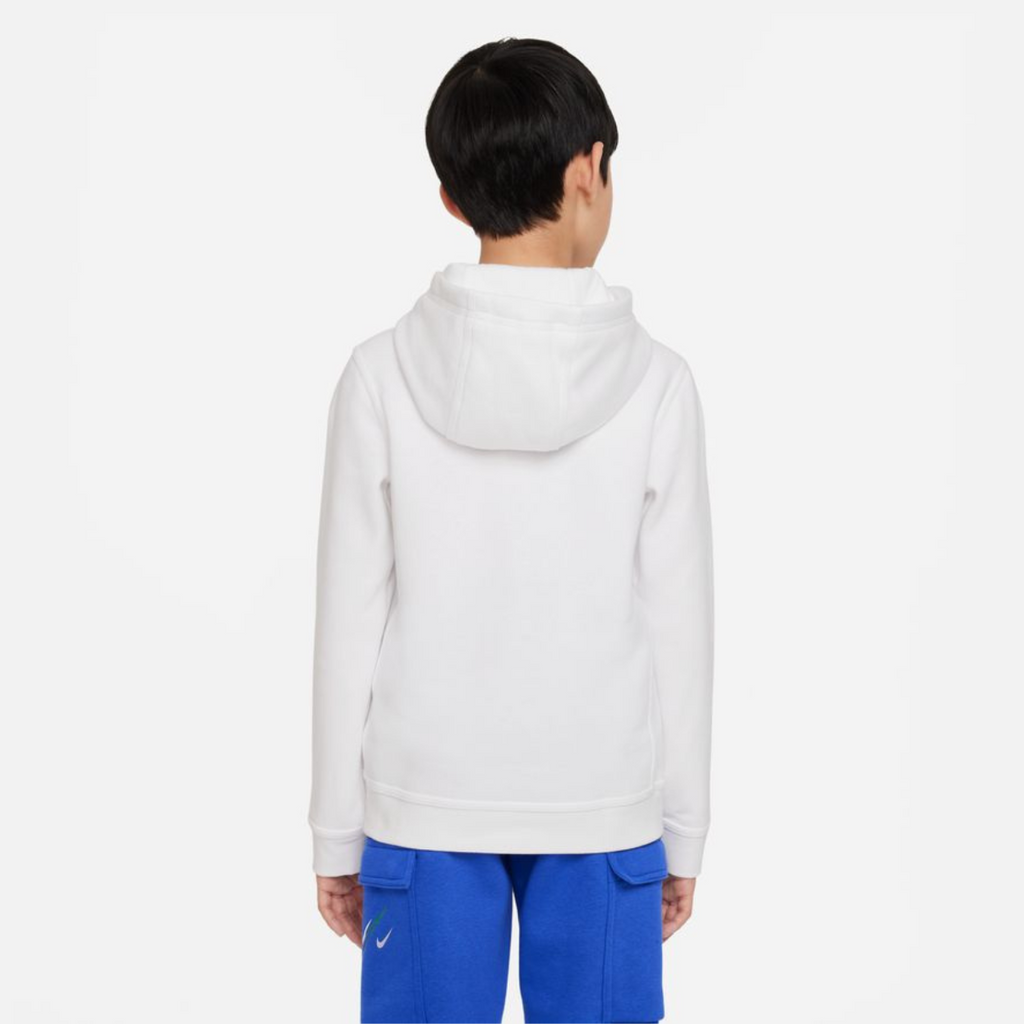 Sweat à Capuche Nike Tech Fleece Junior - Blanc
