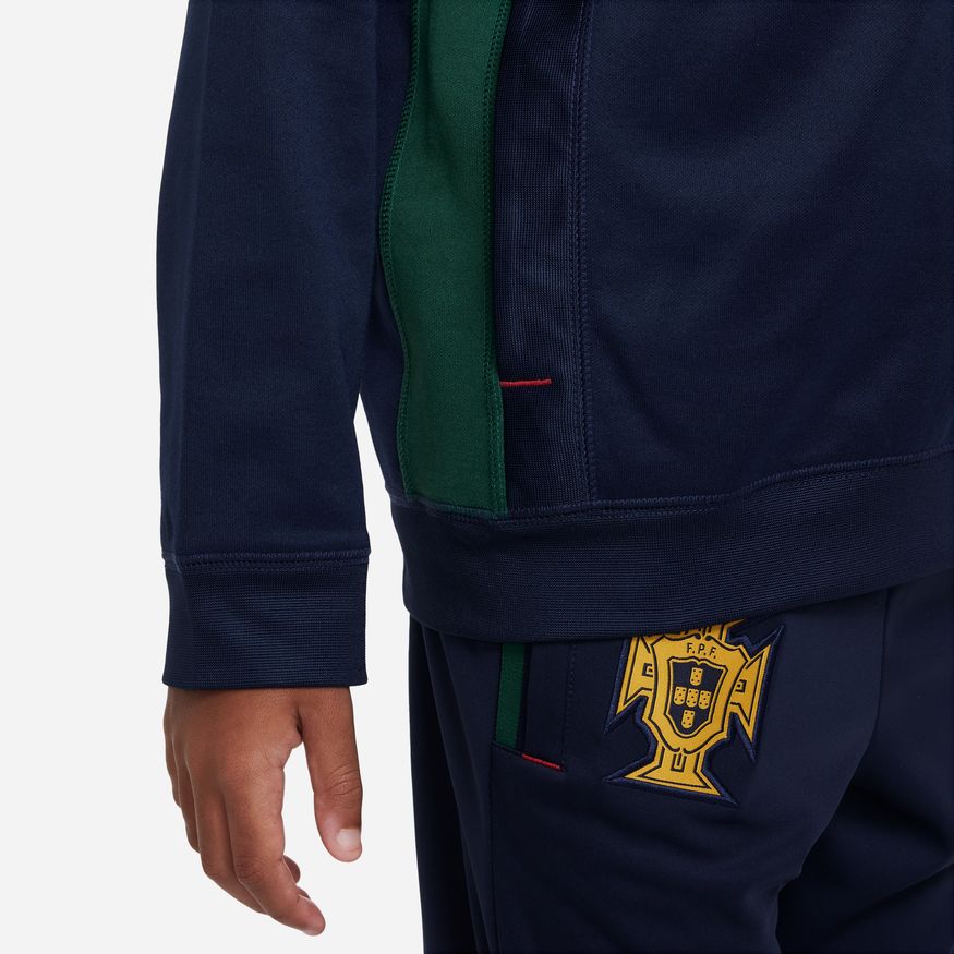 Sweat à capuche Portugal 2022/2023 Junior - Bleu/Vert/Rouge