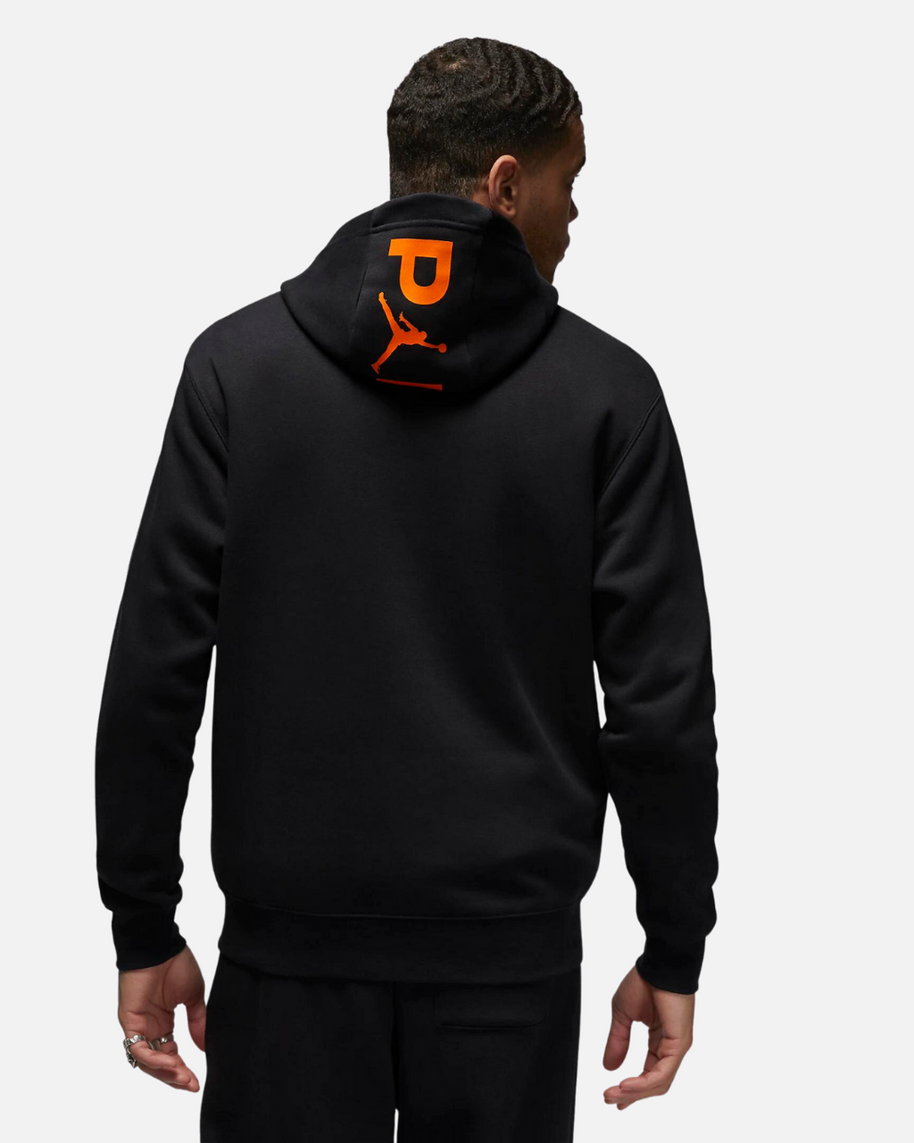 Sweat à capuche PSG Fleece  - Noir/Gris/Orange