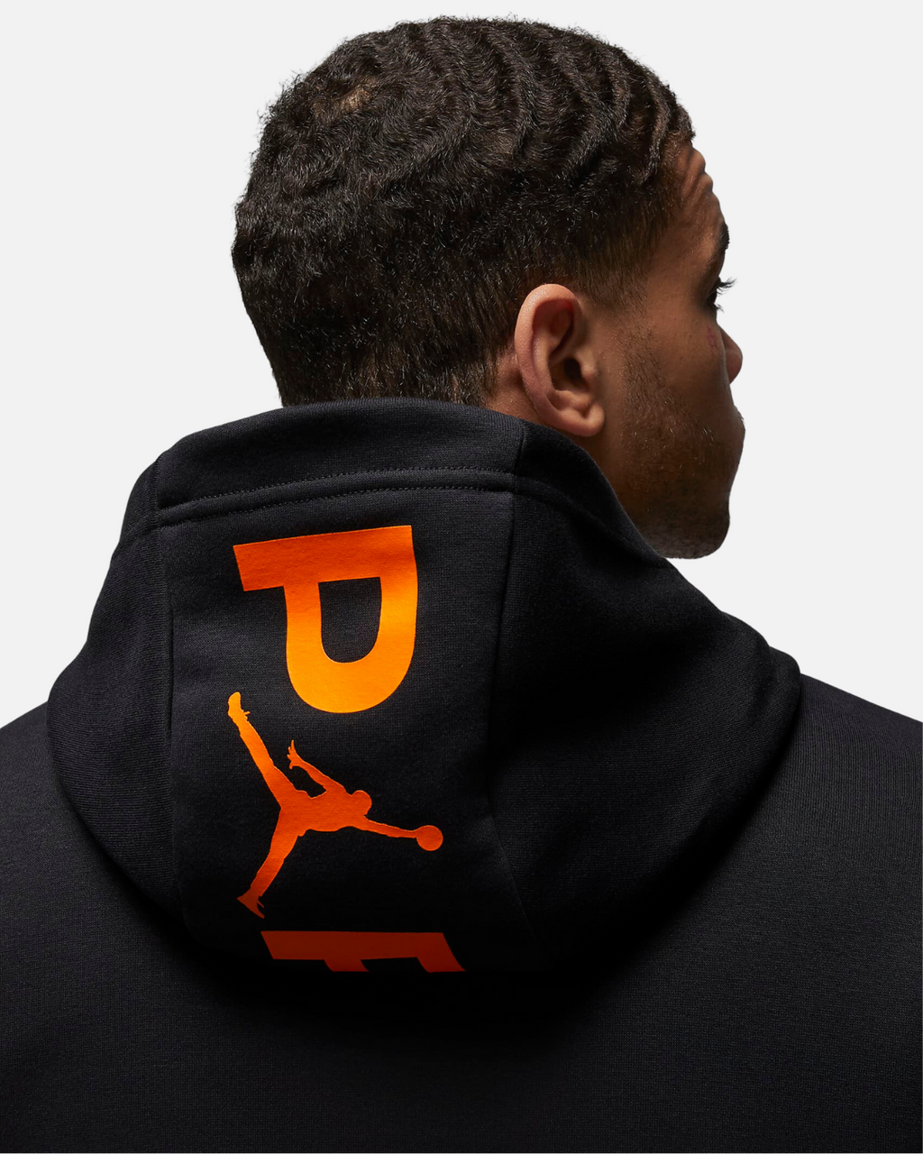 Sweat à capuche PSG Fleece  - Noir/Gris/Orange
